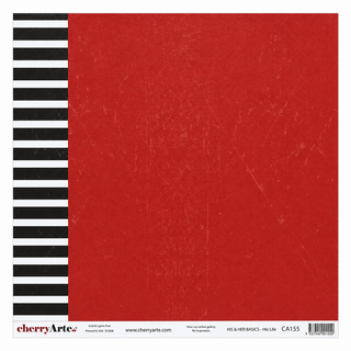 Cherry Arte His & Her Basics His Life 12x12 Double Sided Paper