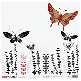 Cherry Arte His & Her Basics Her Beauty 12x12 Double Sided Paper