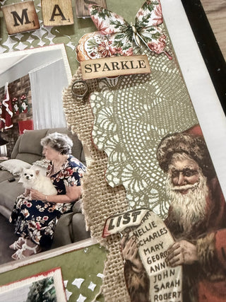 Scrapbooking Layout Kit - Merry Christmas - Scrap Of Your Life 