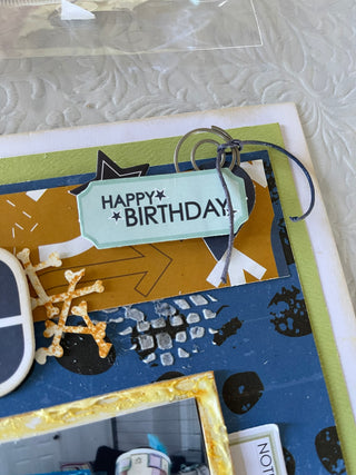 Scrapbook Layout Kit - Hey Dude! - Scrap Of Your Life 