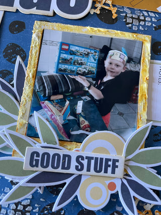 Scrapbook Layout Kit - Hey Dude! - Scrap Of Your Life 