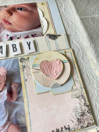 Scrapbooking Layout and Pocket Page Kit - Dream Baby - Scrap Of Your Life 