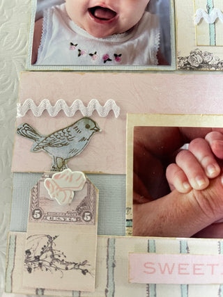 Scrapbooking Layout and Pocket Page Kit - Dream Baby - Scrap Of Your Life 