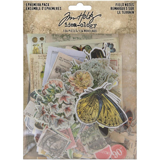 Tim Holtz Idea-Ology Ephemera Pack Field Notes 134 Pkg - Scrap Of Your Life 
