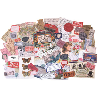 Tim Holtz Idea-Ology Ephemera Pack Keepsakes - Scrap Of Your Life 