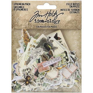 Tim Holtz Ideaology Idea-Ology Ephemera Snippets 134/Pkg - Scrap Of Your Life 