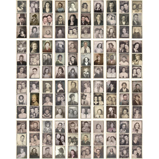 Tim Holtz Idea-Ology Photobooth Vintage Photo Strips 40 Pkg - Scrap Of Your Life 