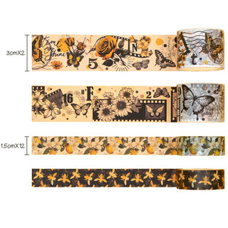 Ieebee Washi Tape Set 14/Rolls Bee Garden