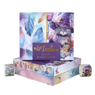Ieebee Washi Tape Set 23/Rolls Fairyland Fantasy
