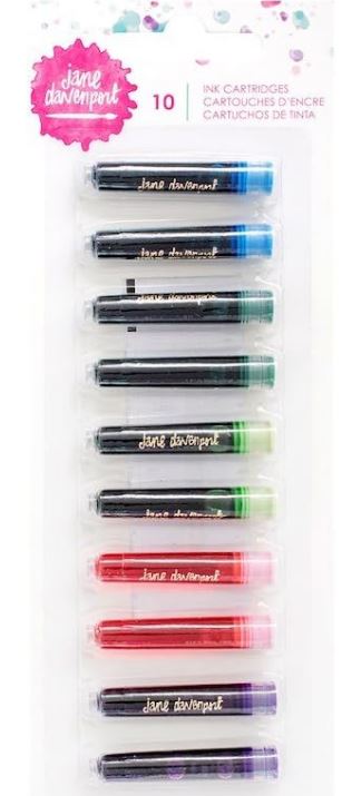 Jane Davenport INKredible Pen Cartridges Brights - Scrap Of Your Life 