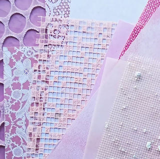 Decorative Pink Junk Journal Papers - Scrap Of Your Life 