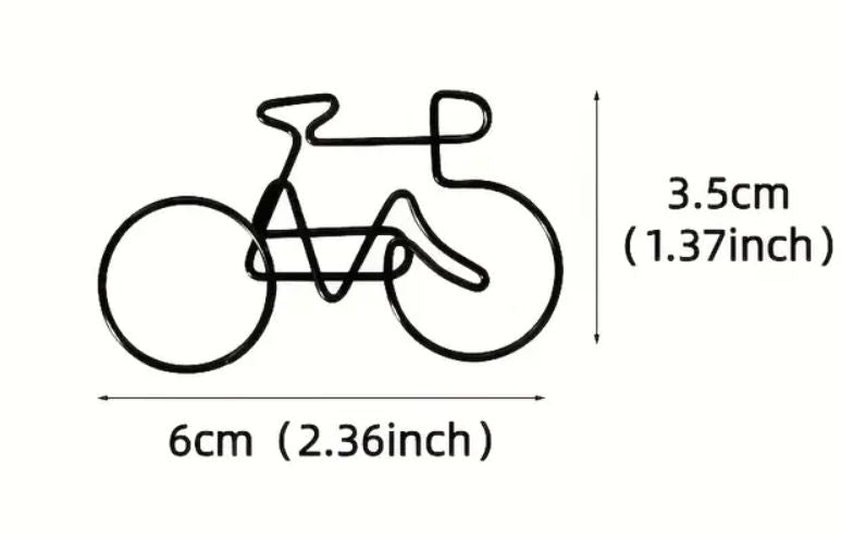 Large Bicycle Paper Clips - Scrap Of Your Life 
