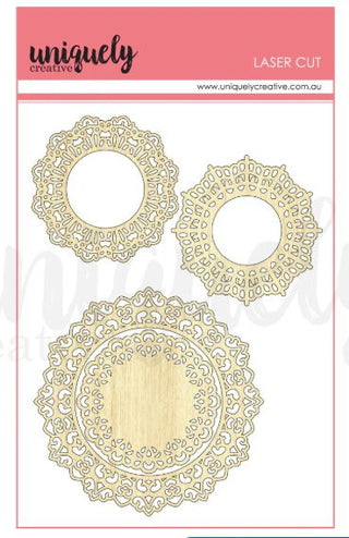 Uniquely Creative - Laser Cut Sticker Doilies - Scrap Of Your Life 
