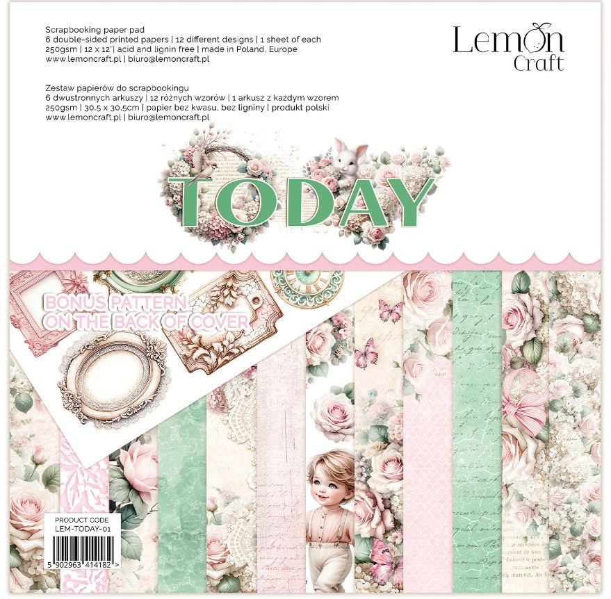 Lemoncraft 12 x 12 Collection Main Kit Today - Scrap Of Your Life 