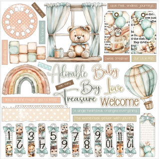 49 and Market 12 x 12 All In One Kit Little Dreamer Spice