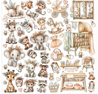 49 and Market 12 x 12 All In One Kit Little Dreamer Sugar