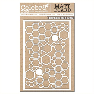 Celebr8 Just Be You Chipboard Bees - Scrap Of Your Life 