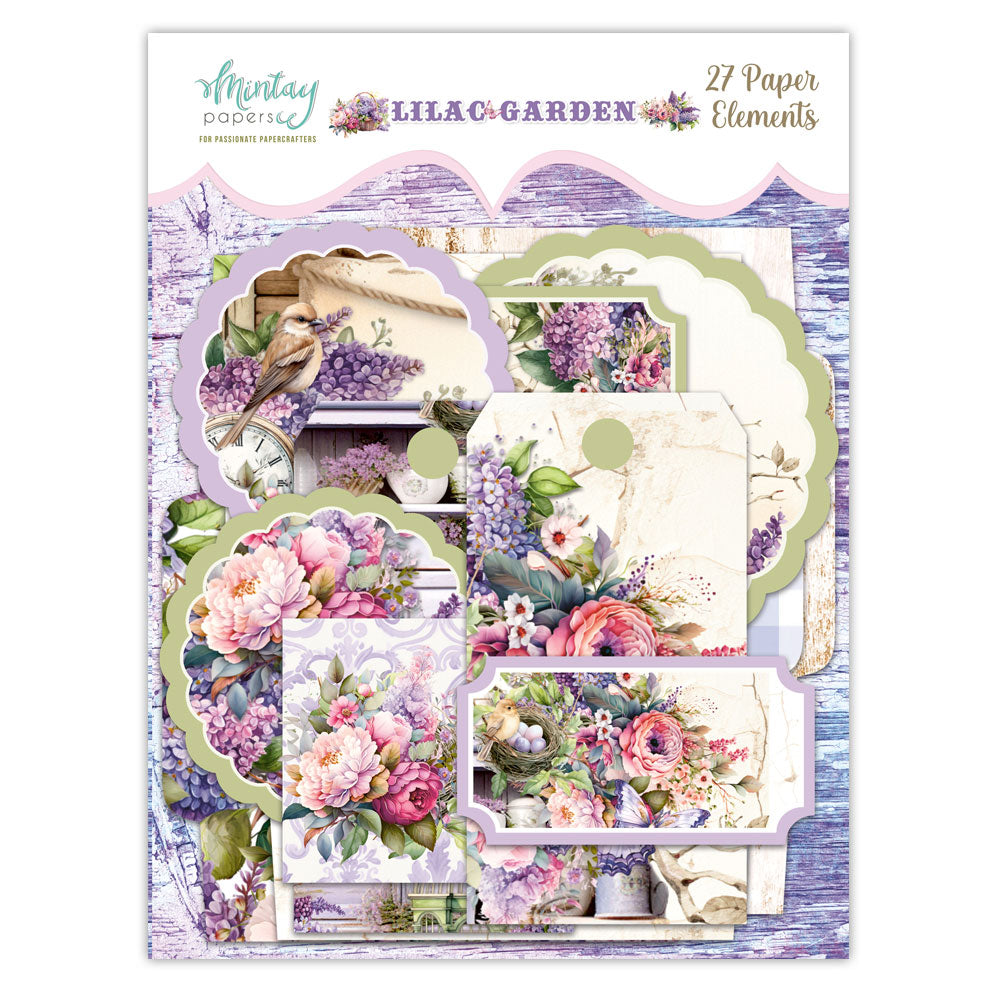Mintay - Elements - Lilac Garden - Scrap Of Your Life 