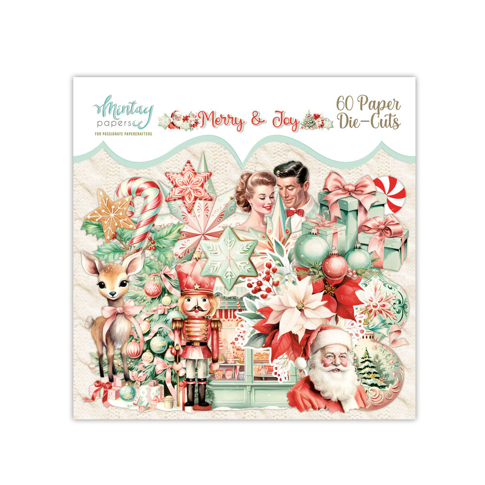 Mintay - Die Cuts - Merry & Joy