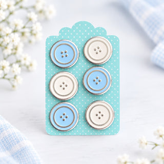 Baby Boy Blue Brads Set 1