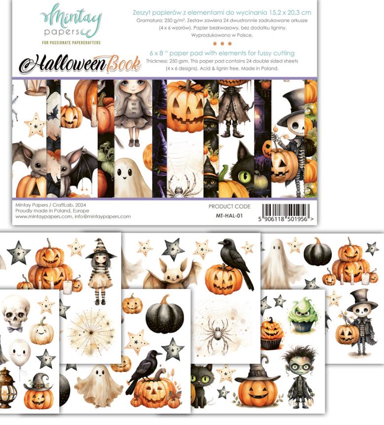 Mintay Booklets 6″x8″ -Halloween