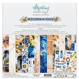Mintay 12 x 12 Collection Pack Mediterranean Heaven