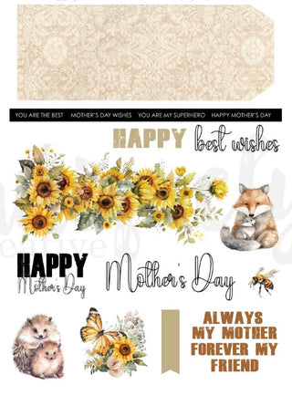 Uniquely Creative - Mothers Day - Cut A Part Sheet - Scrap Of Your Life 