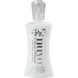 White bottle with 'Nuvo' branding on a white background