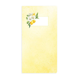 P13 - Fresh Lemonade  Travel Journal 4.3"x8.3" - Scrap Of Your Life 