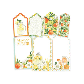 P13 - Fresh Lemonade Decorative Tags - Scrap Of Your Life 