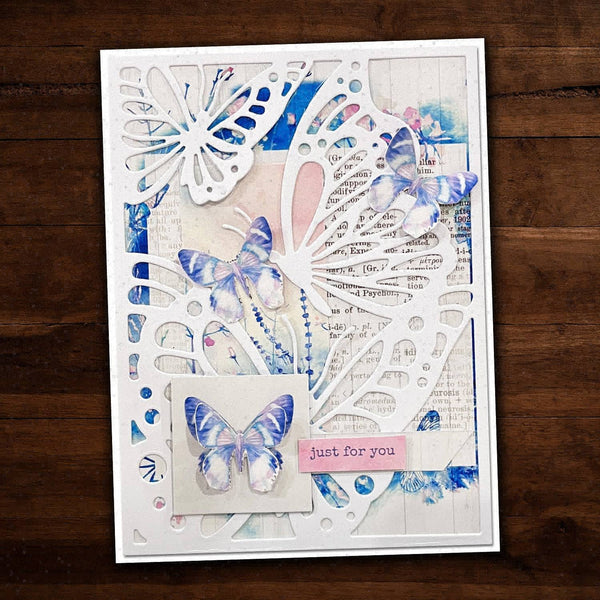 Paper Rose Studio Butterfly Bliss Cardmaking Kit - Scrap Of Your Life 