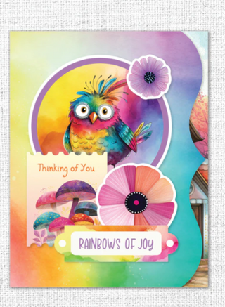 Paper Rose Rainbow Village Mini Junk Journal Folio Bundle - Scrap Of Your Life 