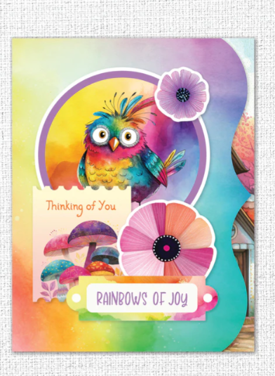 Paper Rose Rainbow Village Mini Junk Journal Folio Bundle - Scrap Of Your Life 