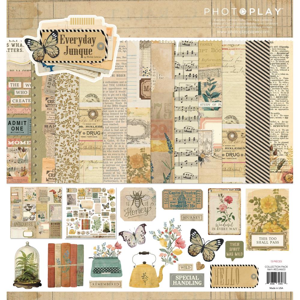 Photo Play - Everyday Junque 12x12 Collection pack - Scrap Of Your Life 