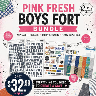 Pinkfresh Studio Boys Fort Bundle