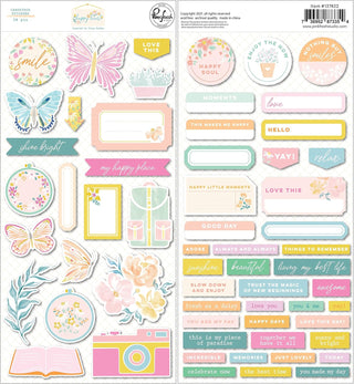 PinkFresh -  Stickers-Happy Heart - Scrap Of Your Life 