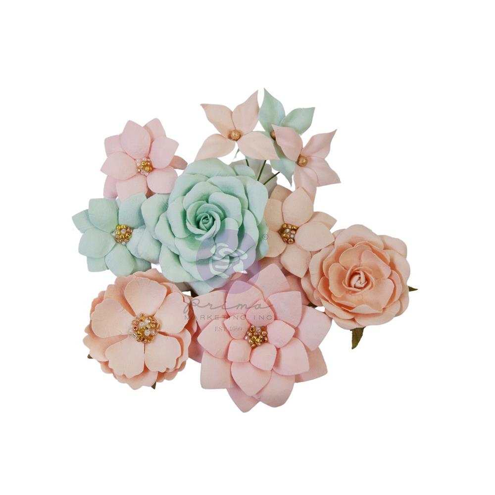 Prima - Flower Embellishments - Eres Miel/Miel - Scrap Of Your Life 