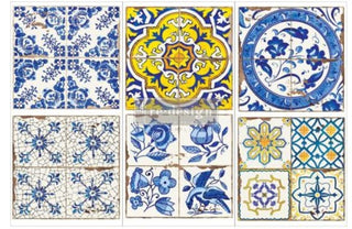 Prima Marketing Re-Design Decor Transfers Casa Tiles 6"X12" - Scrap Of Your Life 