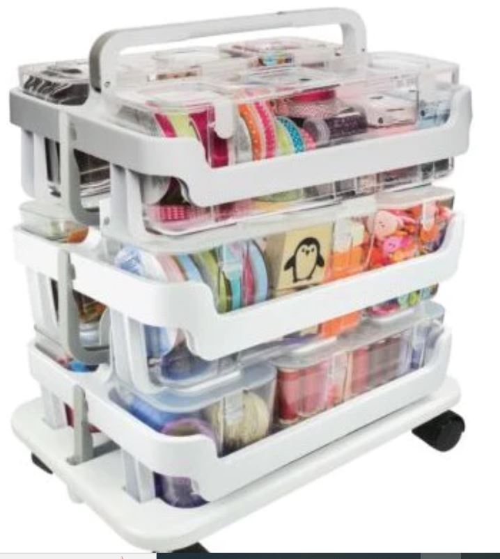 Deflecto Stackable Caddy Organiser Kit - Scrap Of Your Life 