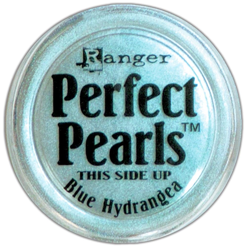 Ranger Ink - Perfect Pearls - Blue Hydrangea - Scrap Of Your Life 
