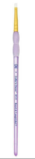Royal & Langnickel Crafter’s Choice  White Taklon Shader Brush SR9159 Series Size 2
