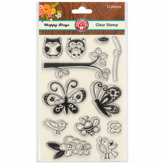 Ruby Rock-It - Clear Stamp Happy Days