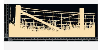 Dusty Attic Rustic Farm Fence #1 - Scrap Of Your Life 