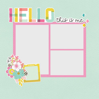 Simple Stories - True ColoursSimple Pages Page Pieces - Scrap Of Your Life 