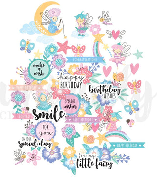 Uniquely Creative Secret Fairy Garden Diecuts - Scrap Of Your Life 