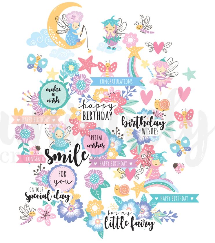 Uniquely Creative Secret Fairy Garden Diecuts