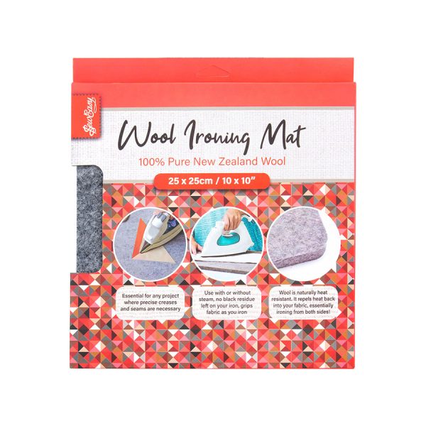 Sew Easy Ironing Matt 100% NZ Wool 10x10 inches - Scrap Of Your Life 
