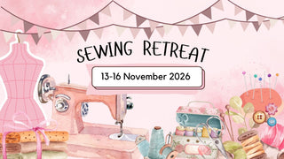 Sewing Retreat 13 - 16 November 2026 - Kiah Ridge - Scrap Of Your Life 