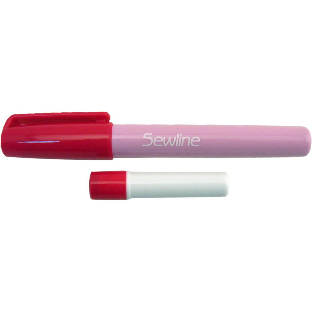 Sewline Water-Soluble Fabric Glue Pen W/Refill Blue - Scrap Of Your Life 