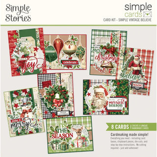 Simple Stories Simple Vintage Card Making Kit - Scrap Of Your Life 